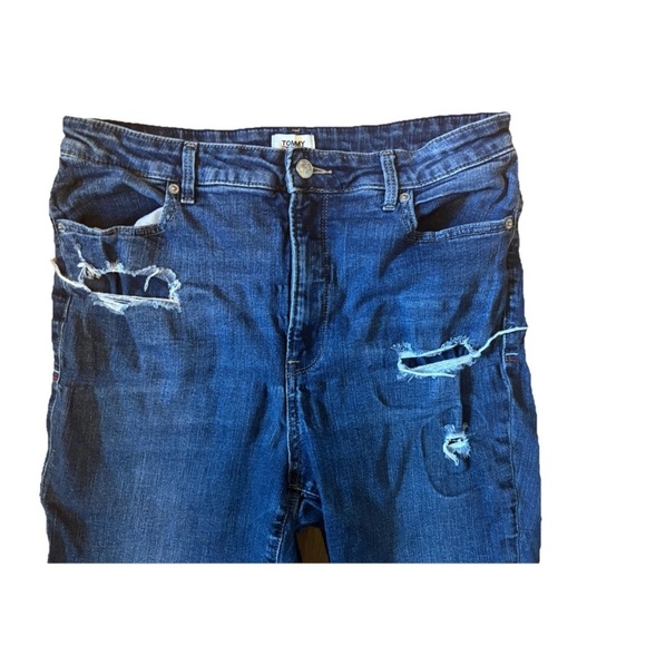 Tommy Hilfiger Women's Straight Leg Jeans - Blue - Picture 4 of 8